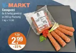 V Markt Cevapcici Angebot
