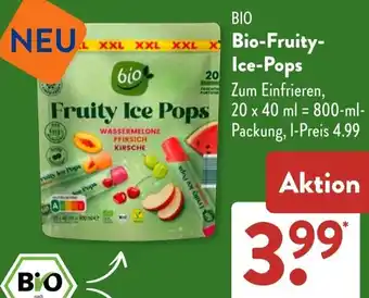 Aldi Süd Bio-Fruity Ice-Pops Angebot