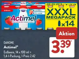 Aldi Süd DANONE Actimel Angebot