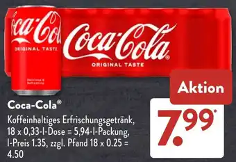 Aldi Süd Coca-Cola Angebot