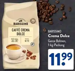 Aldi Süd BARISSIMO Crema Dolce Angebot