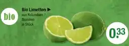 V Markt Bio Limetten Angebot