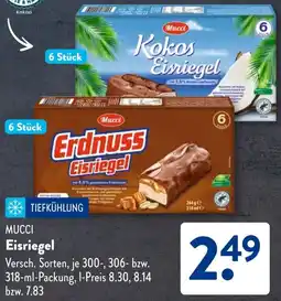 Aldi Süd MUCCI Eisriegel Angebot