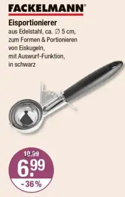 V Markt FACKELMANN Eisportionierer Angebot