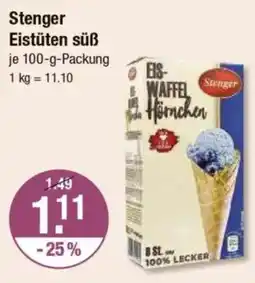 V Markt Stenger Eistüten süß Angebot