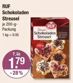 V Markt RUF Schokoladen Streusel Angebot