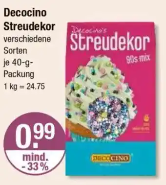 V Markt Decocino Streudekor Angebot