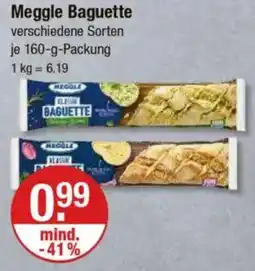 V Markt Meggle Baguette Angebot