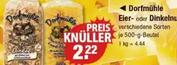 V Markt Dorfmühle Eier- oder Dinkelnudeln Angebot