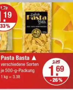V Markt Pasta Basta Angebot