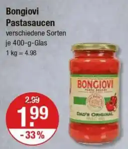 V Markt Bongiovi Pastasaucen Angebot