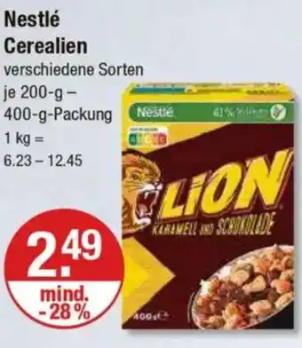 V Markt Nestlé Cerealien Angebot