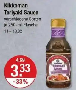V Markt Kikkoman Teriyaki Sauce Angebot