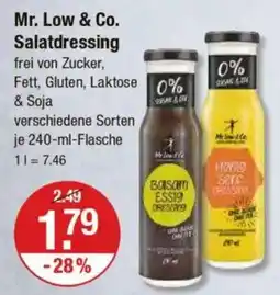 V Markt Mr. Low & Co. Salatdressing Angebot