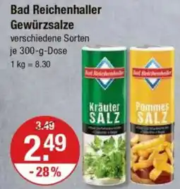 V Markt Bad Reichenhaller Gewürzsalze Angebot