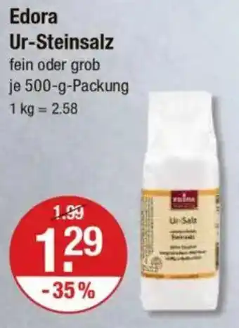 V Markt Edora Ur-Steinsalz Angebot