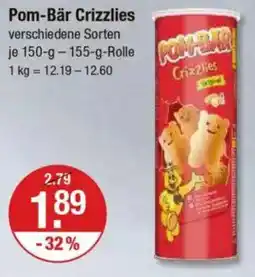 V Markt Pom-Bär Crizzlies Angebot