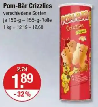 V Markt Pom-Bär Crizzlies Angebot
