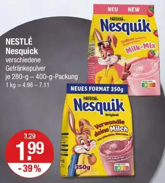 V Markt NESTLÉ Nesquick Angebot