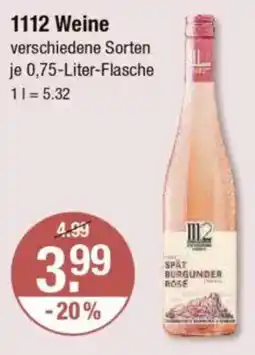 V Markt 1112 Weine Angebot