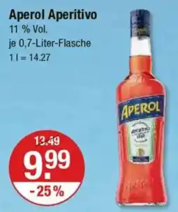 V Markt Aperol Aperitivo Angebot