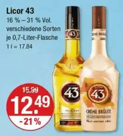 V Markt Licor 43 Angebot