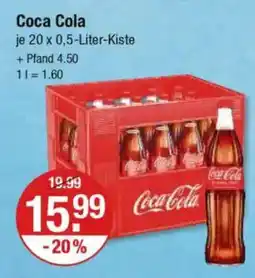 V Markt Coca-Cola Angebot
