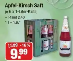 V Markt Stettner Apfel-Kirsch Saft Angebot