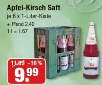 V Markt Stettner Apfel-Kirsch Saft Angebot