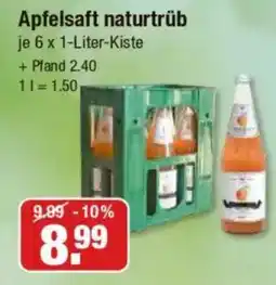 V Markt Stettner Apfelsaft naturtrüb Angebot