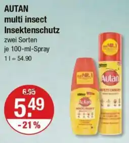 V Markt Autan multi insect Insektenschutz Angebot