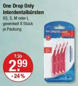V Markt One Drop Only Interdentalbürsten Angebot