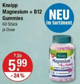 V Markt Kneipp Magnesium+B12 NEU Gummies Angebot