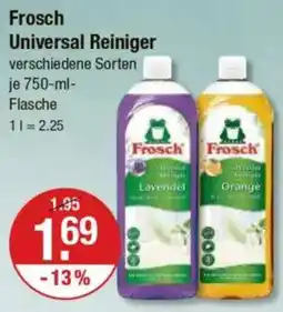 V Markt Frosch Universal Reiniger Angebot
