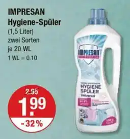 V Markt IMPRESAN Hygiene-Spüler Angebot