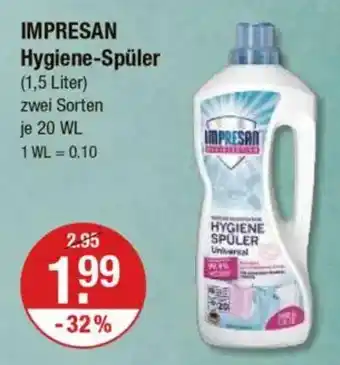 V Markt IMPRESAN Hygiene-Spüler Angebot