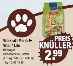 V Markt Vitakraft Menü Vital/Life Angebot