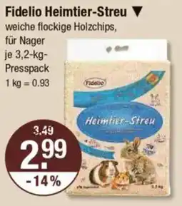 V Markt Fidelio Heimtier-Streu Angebot