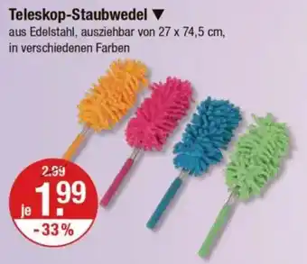 V Markt Teleskop-Staubwedel Angebot
