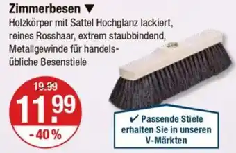 V Markt Zimmerbesen Angebot