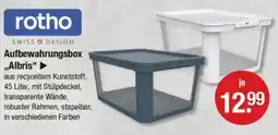 V Markt rotho Aufbewahrungsbox „Albris" Angebot