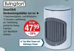 V Markt livington SmartChill Verdunstungskühler M21159 Angebot