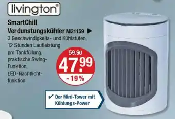 V Markt livington SmartChill Verdunstungskühler M21159 Angebot