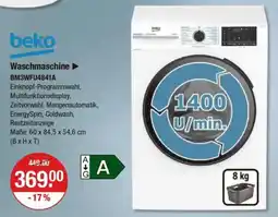 V Markt beko Waschmaschine BM3WFU4841A Angebot