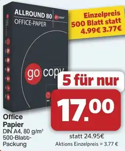 Famila Nord West Office Papier DIN A4 Angebot