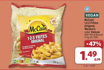 Famila Nord West McCain 1.2.3 Frites Original, Western oder Deluxe Angebot