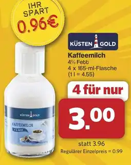 Famila Nord West KÜSTEN GOLD Kaffeemilch Angebot