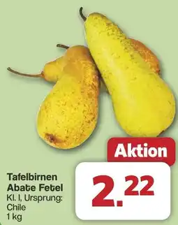 Famila Nord West Tafelbirnen Abate Fetel Angebot