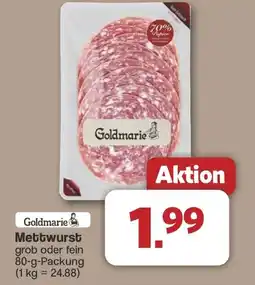 Famila Nord West Goldmarie Mettwurst grob oder fein Angebot