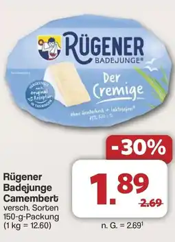 Famila Nord West Rügener Badejunge Camembert Angebot